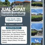 TERMURAH! TELP. 0878-2422-2049, Jual Tanah Hitam Terdekat SDN Sukapura Bandung