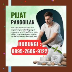 (SPESIAL) 0895-2606-9122 Tukang Pijat Wanita Terdekat Jetis
