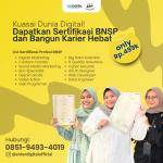 UNGGULAN! WA: 0851-9493-4019, Ujian Sertifikasi Digital Marketing BNSP Kota Batu