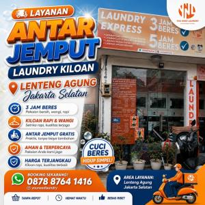 Terjangkau | WA 0878 8764 1416 | Laundry Kiloan Antar Jemput Lenteng Agung Jakarta Selatan