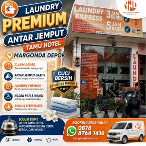 Terpercaya | WA 0878 8764 1416 | Laundry Premium antar jemput Tamu Hotel Margonda Depok