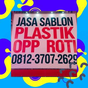 (BERKUALITAS) 0812-3707-2629 Jasa Sablon Plastik OPP Serang